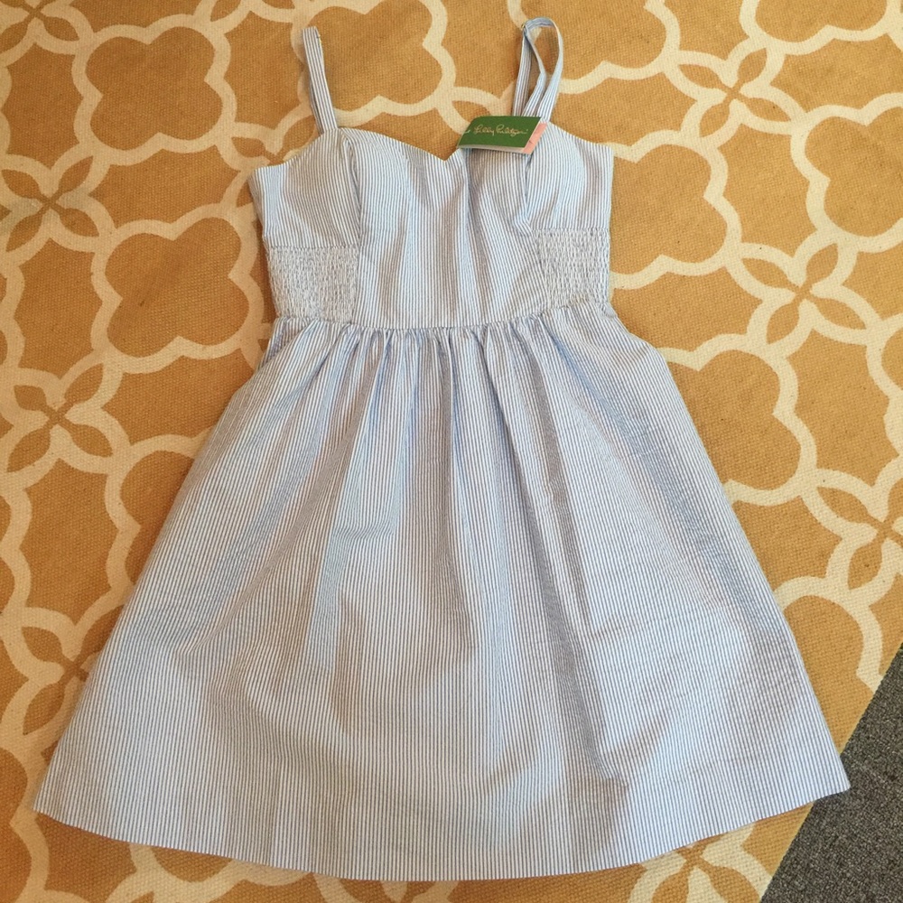 Lilly Pulitzer Seersucker Christine Dress